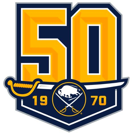 Buffalo Sabres 2020 Anniversary Logo iron on heat transfer